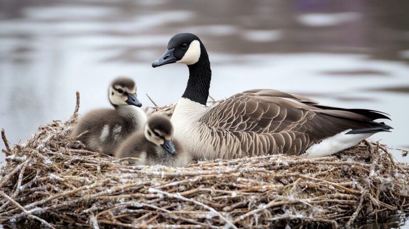 Family Life - Canada Goose