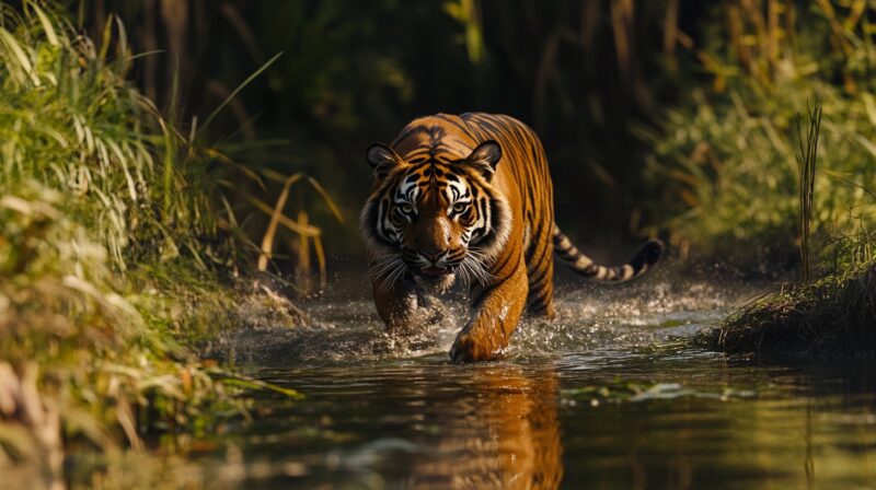 Nocturnal hunter - Bengal Tiger